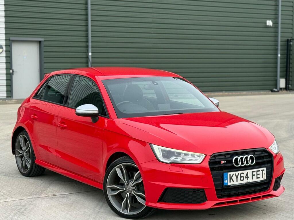 Audi S1 Hatchback 2.0 Tfsi Sportback Quattro Euro 6 Ss Red