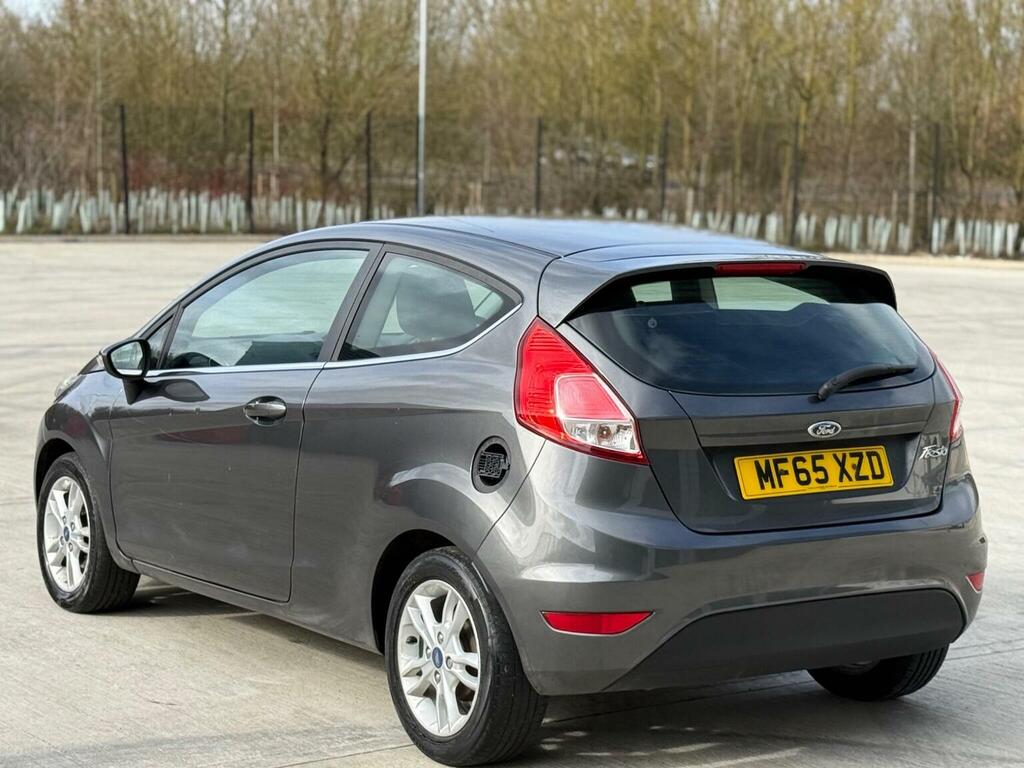 Ford Fiesta Hatchback 1.25 Zetec Euro 6 201565 MF65XZD Grey #6