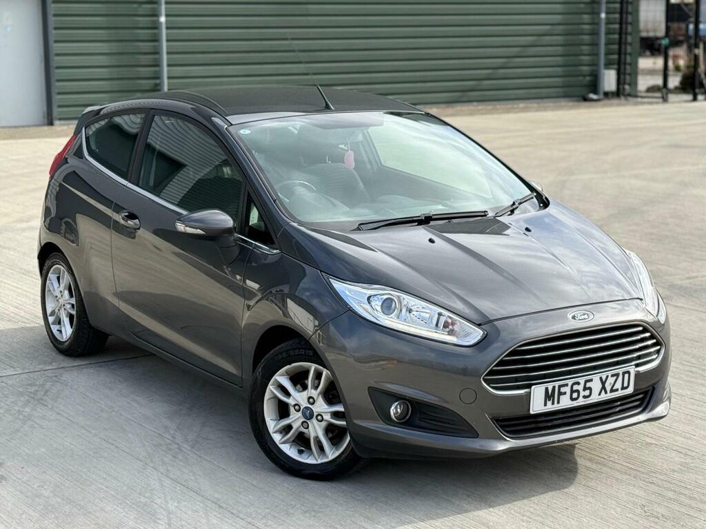 Ford Fiesta Hatchback 1.25 Zetec Euro 6 201565 MF65XZD Grey #2