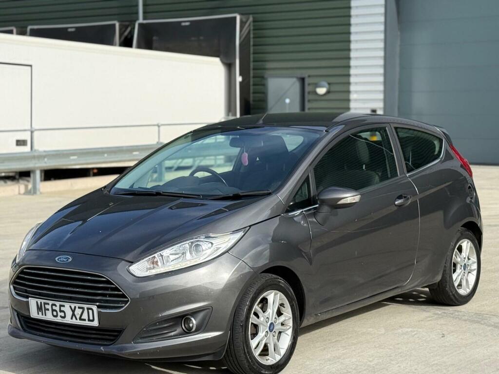 Ford Fiesta Hatchback 1.25 Zetec Euro 6 201565 MF65XZD Grey #4