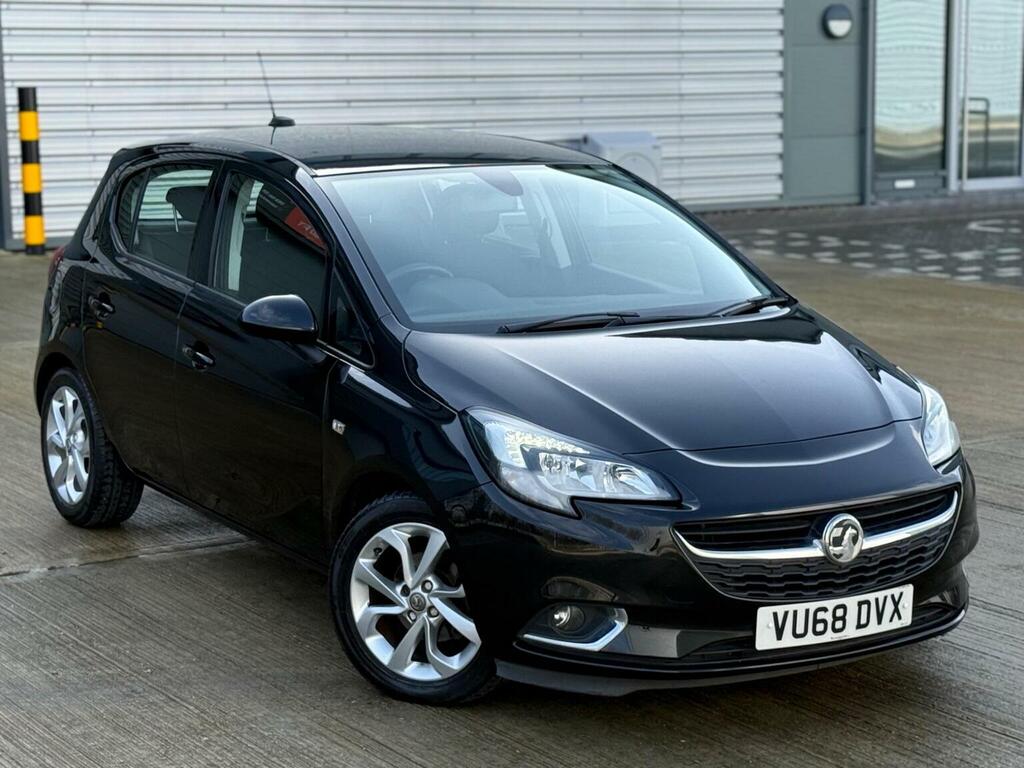 Vauxhall Corsa Hatchback 1.4I Ecotec Sri Nav Euro 6 201868 VU68DVX Black #4