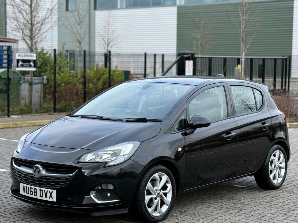 Vauxhall Corsa Hatchback 1.4I Ecotec Sri Nav Euro 6 201868 VU68DVX Black #6