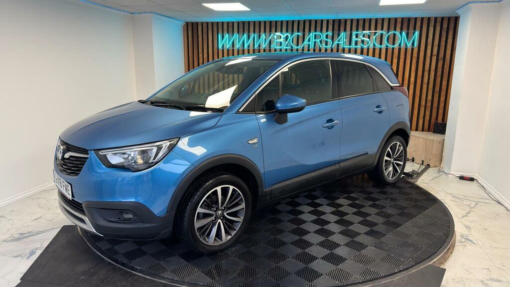 Vauxhall Crossland X Suv 1.2 Turbo Ecotec Gpf Elite Nav Euro 6 Ss LV18FWE Blue #5