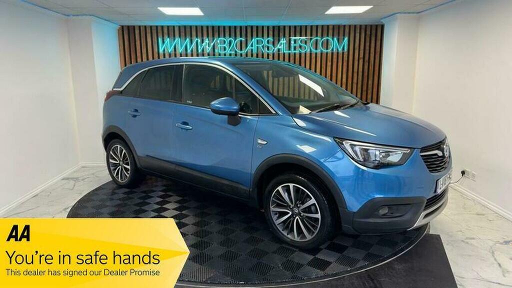 Vauxhall Crossland X Suv 1.2 Turbo Ecotec Gpf Elite Nav Euro 6 Ss Blue