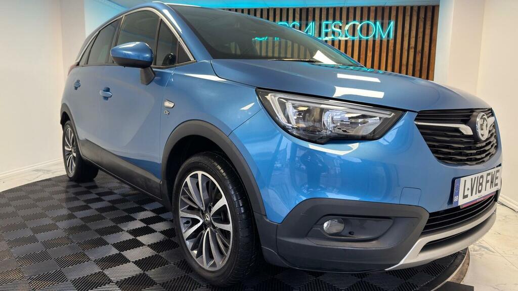 Vauxhall Crossland X Suv 1.2 Turbo Ecotec Gpf Elite Nav Euro 6 Ss LV18FWE Blue #2