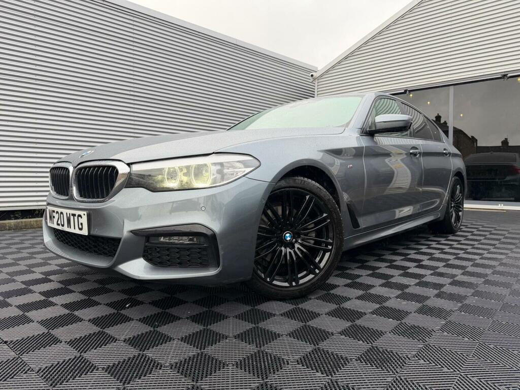 BMW 5 Series Saloon 2.0 520D Mht M Sport Xdrive Euro 6 S MF20WTG Blue #6