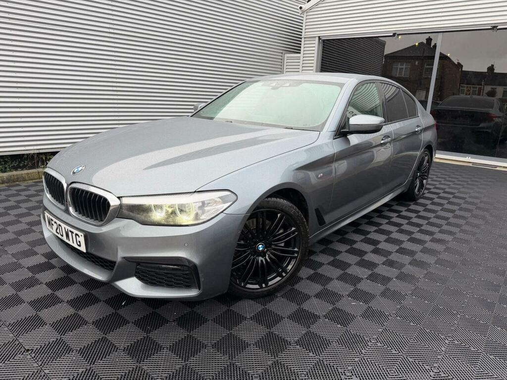 BMW 5 Series Saloon 2.0 520D Mht M Sport Xdrive Euro 6 S MF20WTG Blue #5