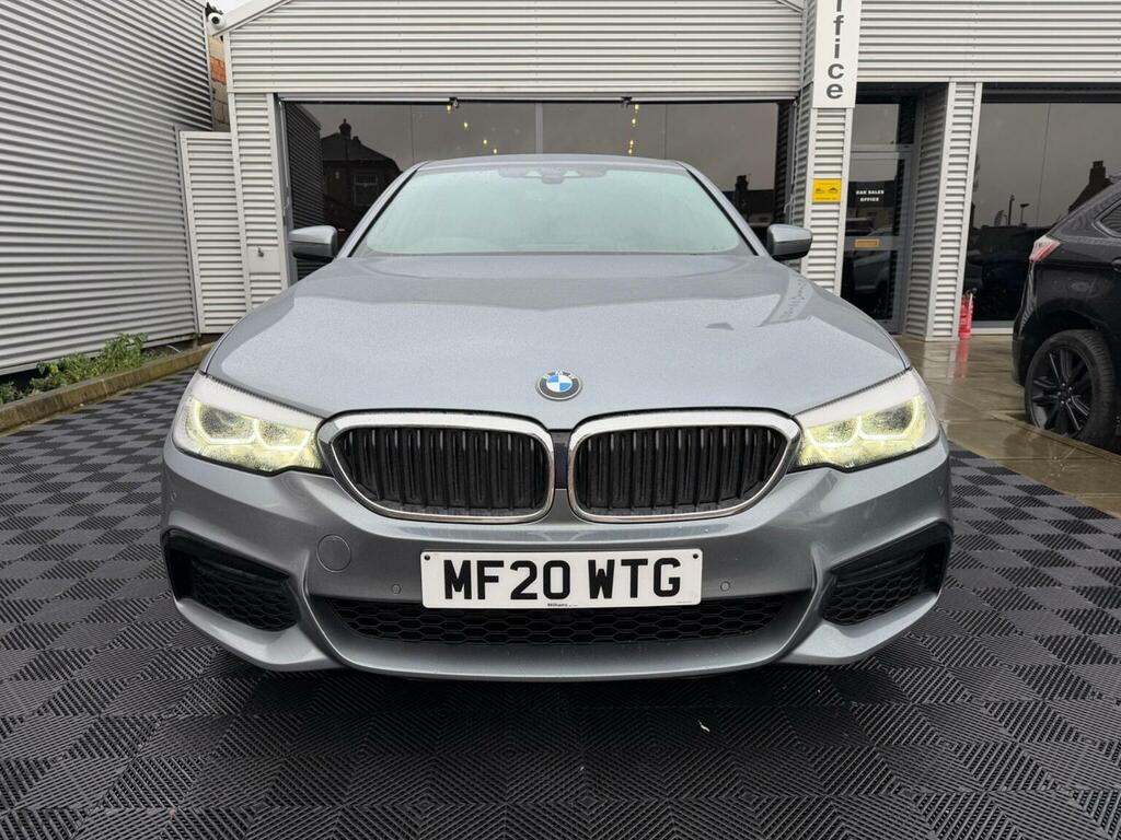 BMW 5 Series Saloon 2.0 520D Mht M Sport Xdrive Euro 6 S MF20WTG Blue #3
