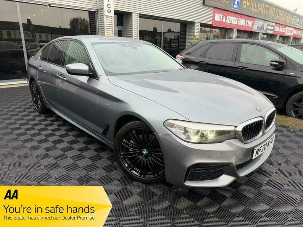 BMW 5 Series Saloon 2.0 520D Mht M Sport Xdrive Euro 6 S Blue