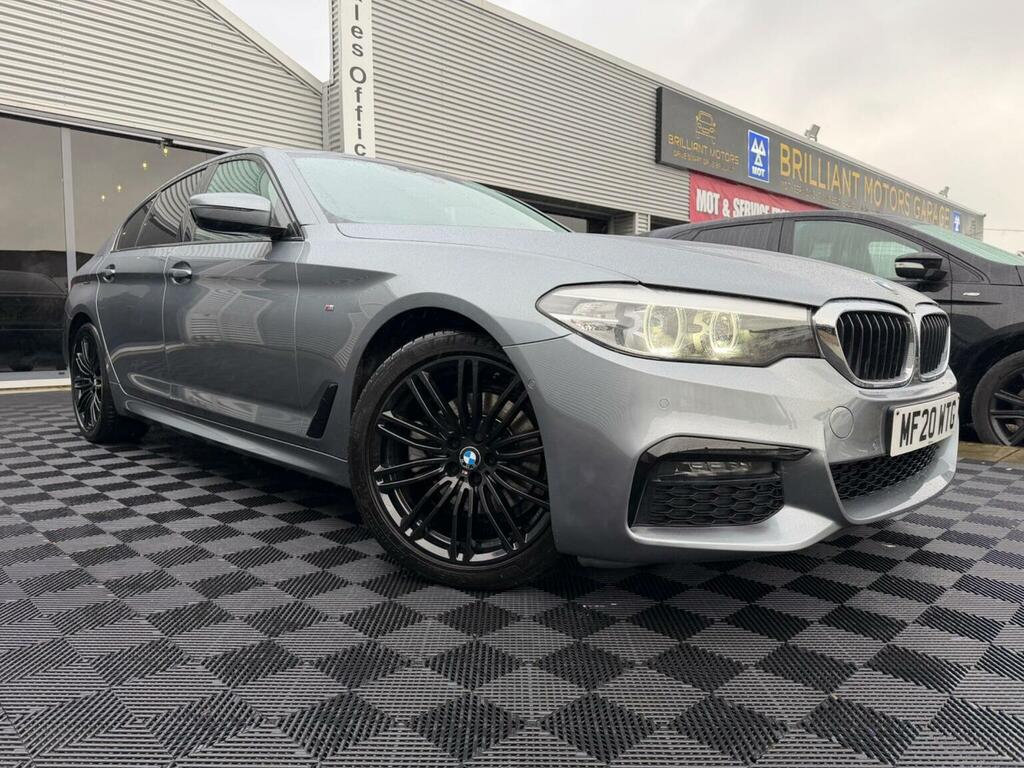 BMW 5 Series Saloon 2.0 520D Mht M Sport Xdrive Euro 6 S MF20WTG Blue #2