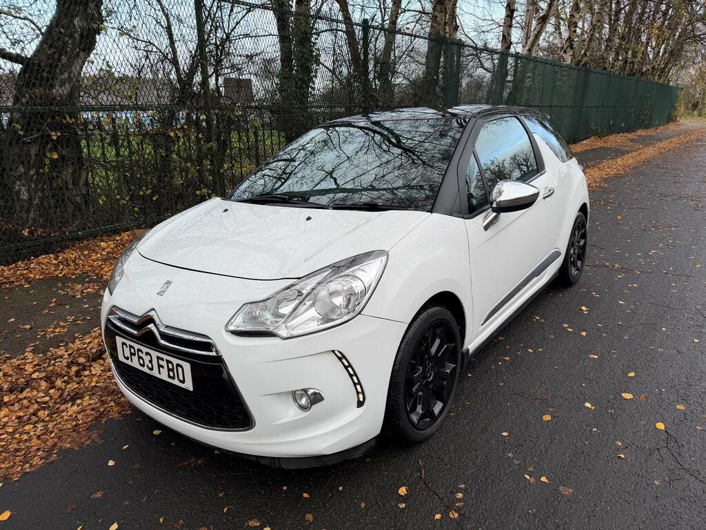 Citroen DS3 1.6 E-hdi Airdream Dsport Plus Euro 5 Ss CP63FBO White #5