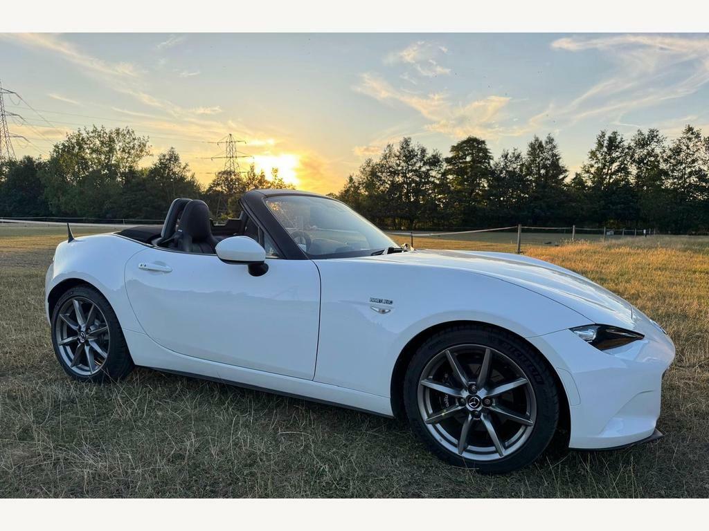 Mazda MX-5 2.0 Skyactiv-g Sport Nav Euro 6 White
