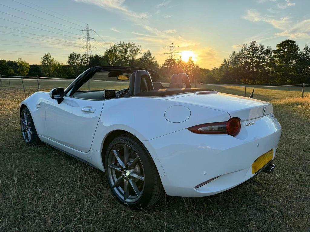Mazda MX-5 2.0 Skyactiv-g Sport Nav Euro 6 White #2