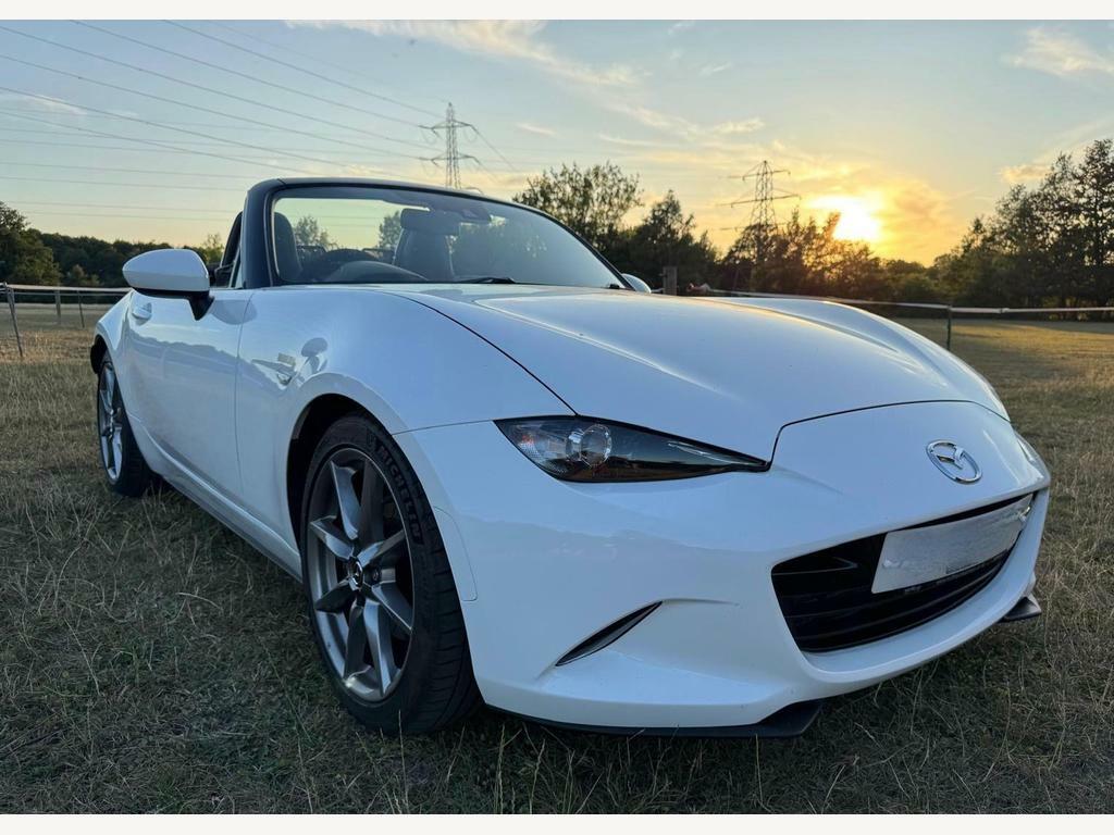 Mazda MX-5 2.0 Skyactiv-g Sport Nav Euro 6 White #4