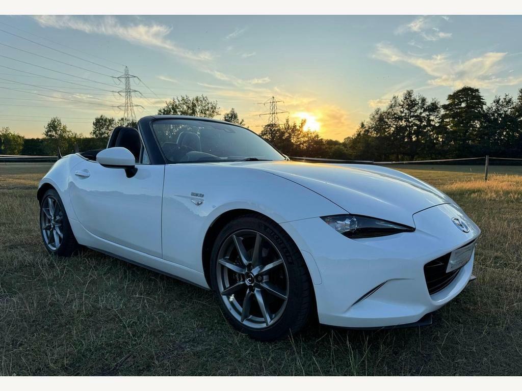 Mazda MX-5 2.0 Skyactiv-g Sport Nav Euro 6 White #5
