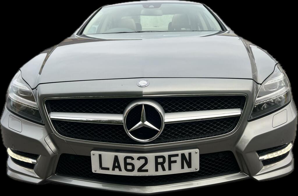 Mercedes-Benz CLS 3.0 Cls350 Cdi V6 Blueefficiency Sport Coupe G-tro Silver #2