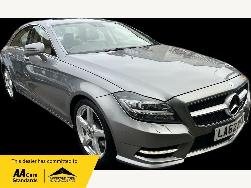 Mercedes-Benz CLS 3.0 Cls350 Cdi V6 Blueefficiency Sport Coupe G-tro Silver