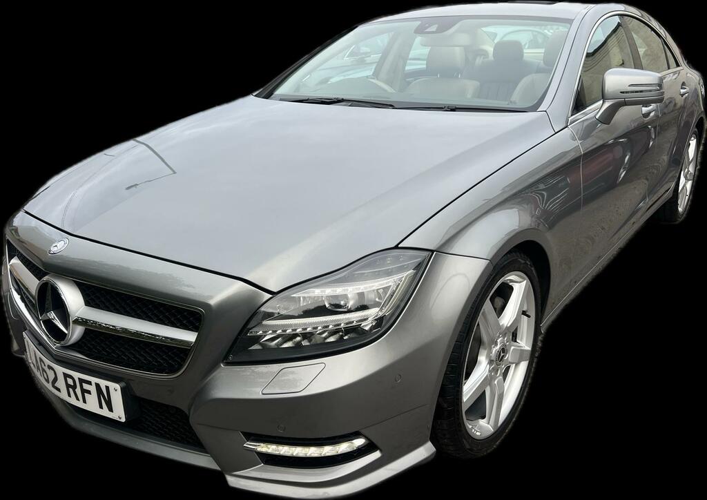 Mercedes-Benz CLS 3.0 Cls350 Cdi V6 Blueefficiency Sport Coupe G-tro Silver #3