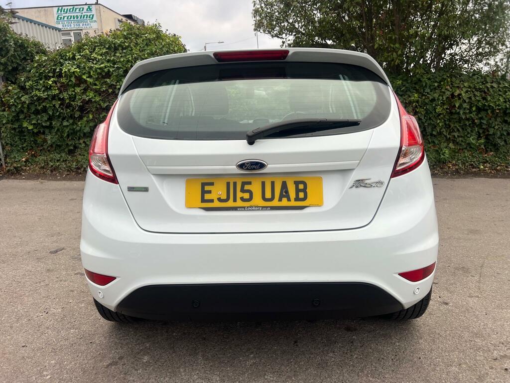 Ford Fiesta 1.0T Ecoboost Zetec Euro 6 S S EJ15UAB White #5