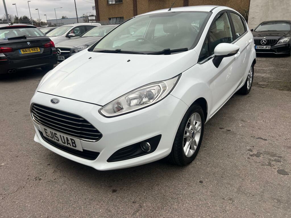 Ford Fiesta 1.0T Ecoboost Zetec Euro 6 S S EJ15UAB White #3