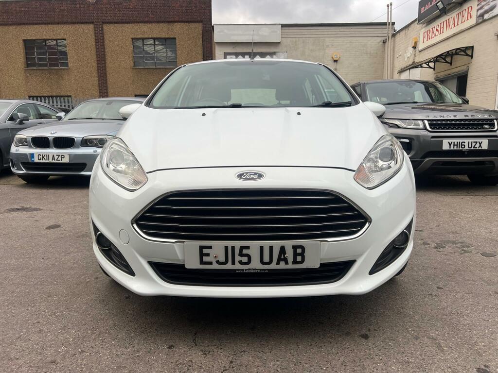 Ford Fiesta 1.0T Ecoboost Zetec Euro 6 S S EJ15UAB White #2