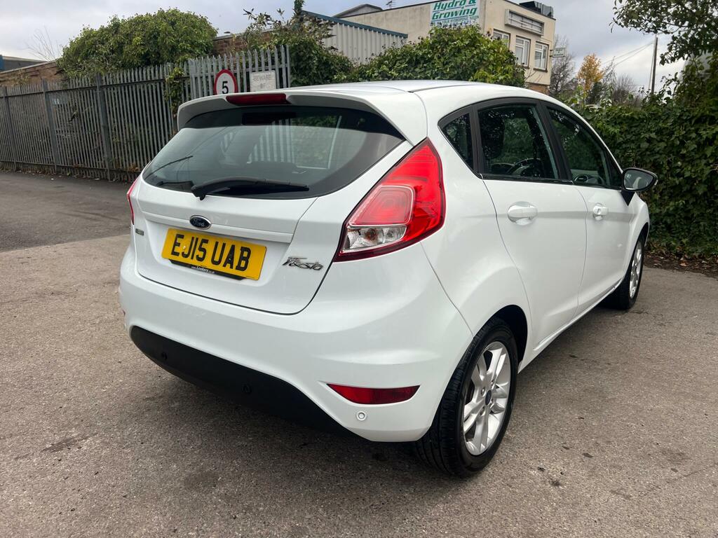 Ford Fiesta 1.0T Ecoboost Zetec Euro 6 S S EJ15UAB White #6