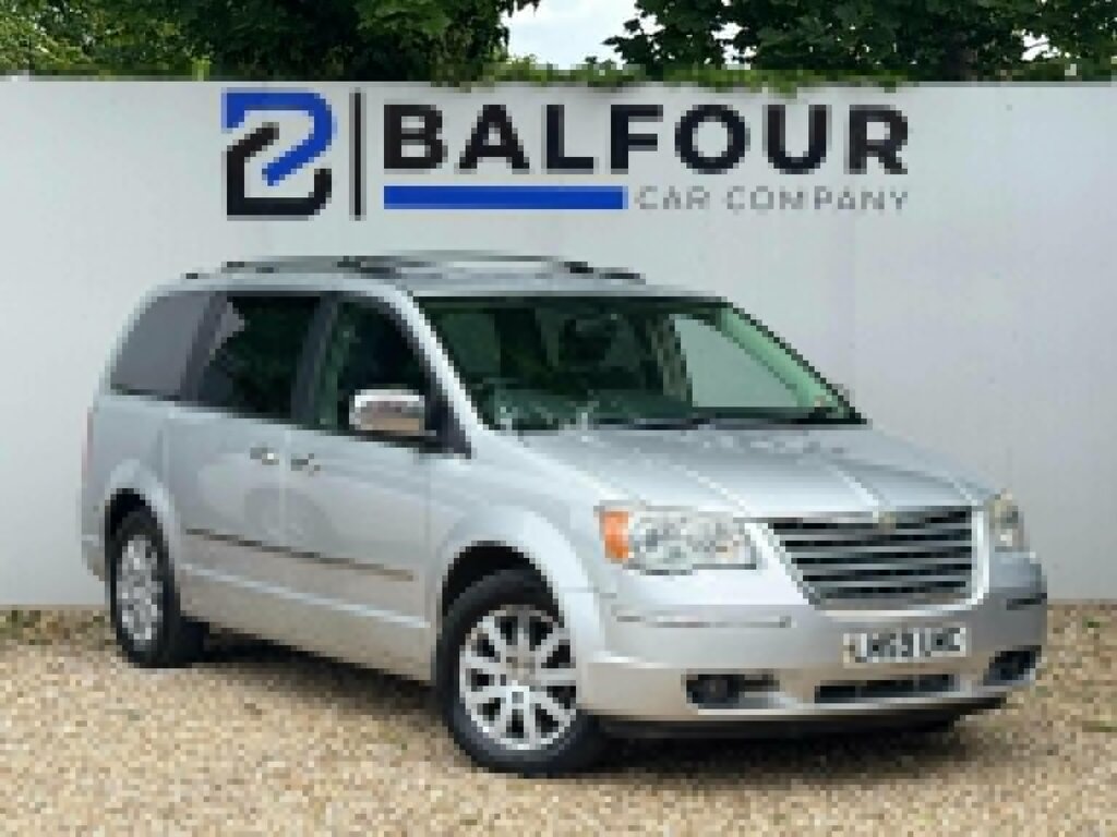 Chrysler Grand Voyager 2.8 Crd Limited Euro 4 Silver