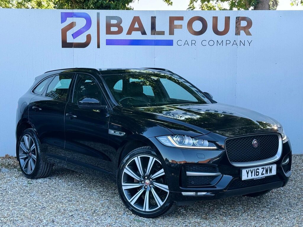 Jaguar F-Pace 2.0 D180 R-sport Awd Euro 6 Ss Black