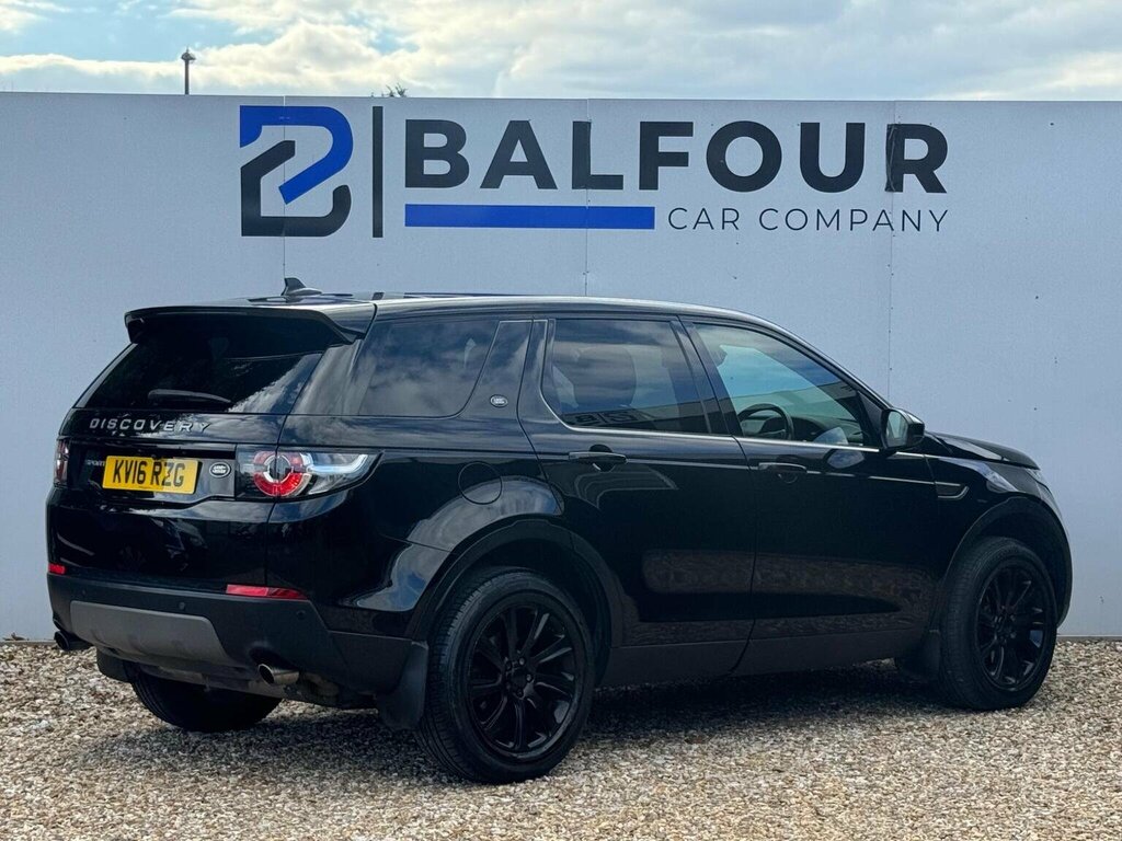 Land Rover Discovery Sport 2.0 Td4 Se Tech 4Wd Euro 6 Ss KV16RZG Black #6