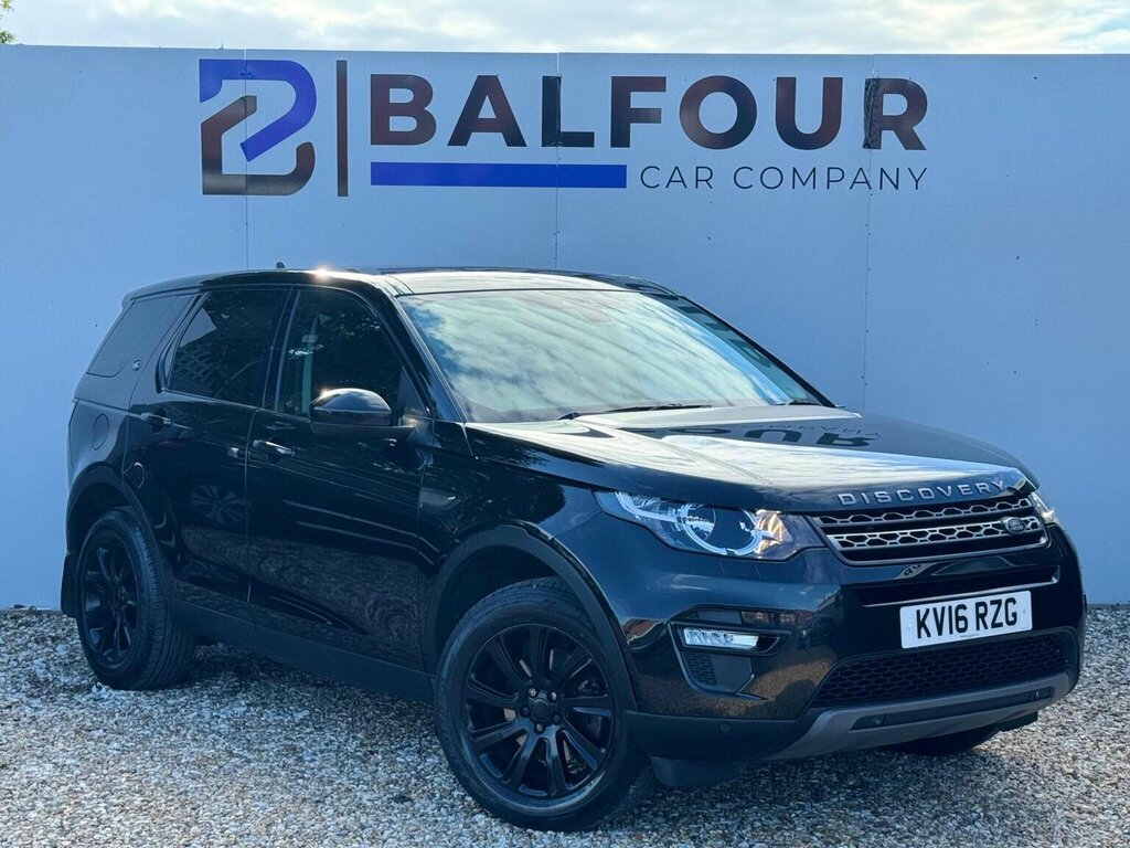 Land Rover Discovery Sport 2.0 Td4 Se Tech 4Wd Euro 6 Ss Black