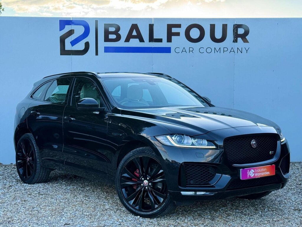 Jaguar F-Pace 3.0 D300 V6 S Awd Euro 6 Ss Black