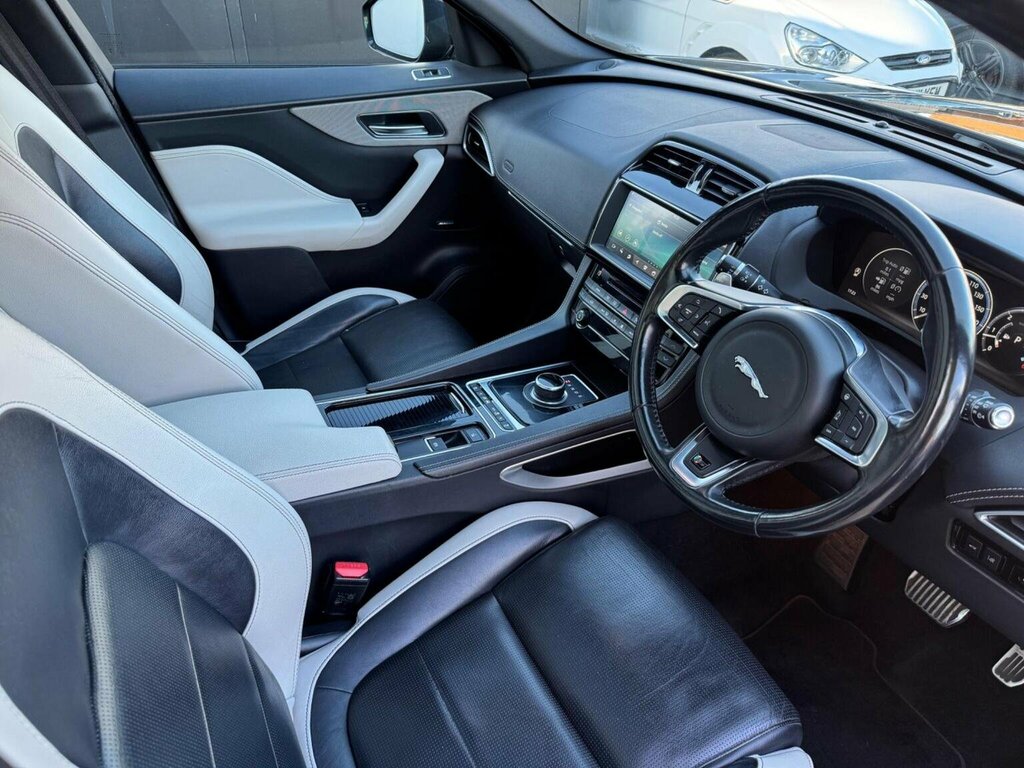 Jaguar F-Pace 3.0 D300 V6 S Awd Euro 6 Ss RC09WEY Black #6