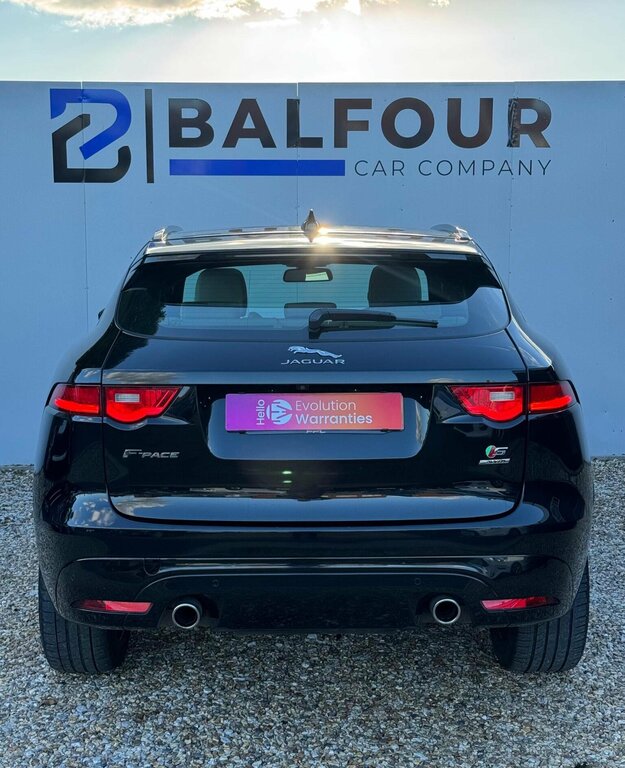 Jaguar F-Pace 3.0 D300 V6 S Awd Euro 6 Ss RC09WEY Black #4