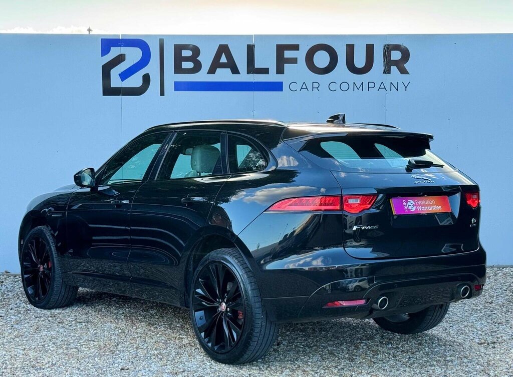 Jaguar F-Pace 3.0 D300 V6 S Awd Euro 6 Ss RC09WEY Black #2