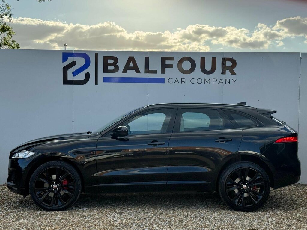 Jaguar F-Pace 3.0 D300 V6 S Awd Euro 6 Ss RC09WEY Black #3