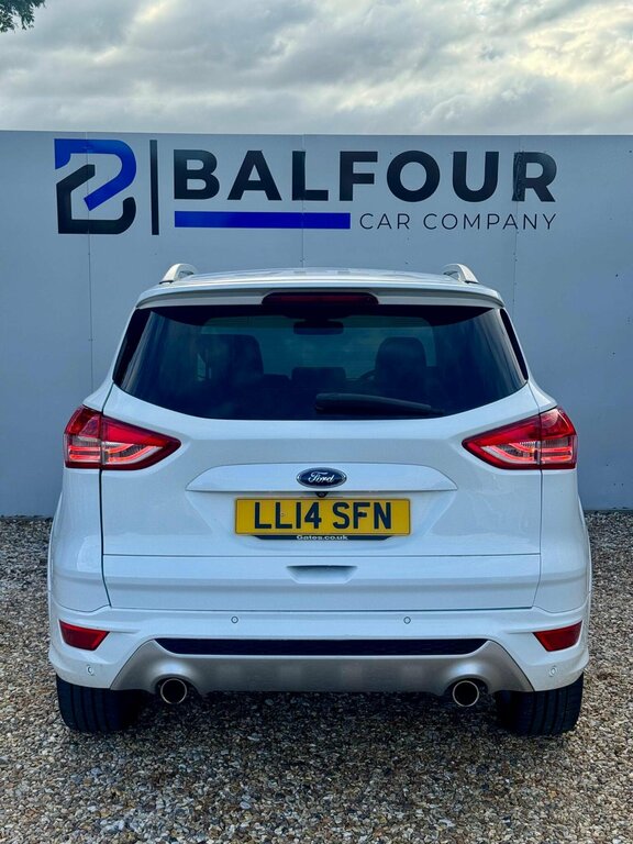 Ford Kuga 2.0 Tdci Titanium X Powershift Awd Euro 5 LL14SFN White #5