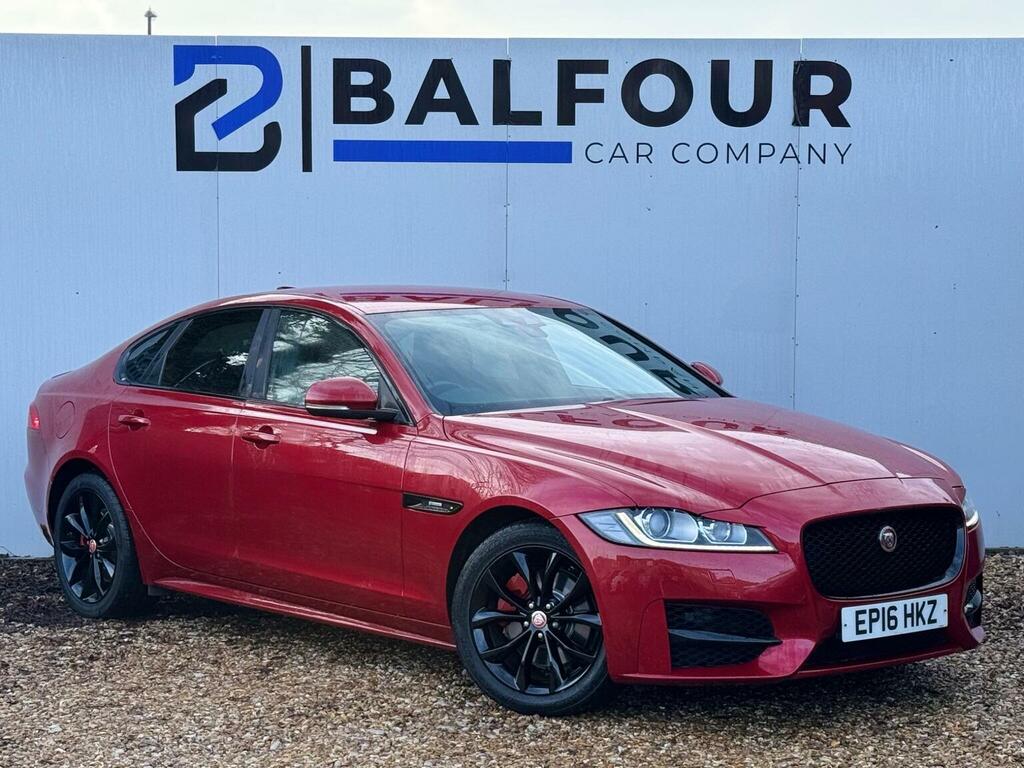 Jaguar XF 2.0D R-sport Euro 6 Ss Red