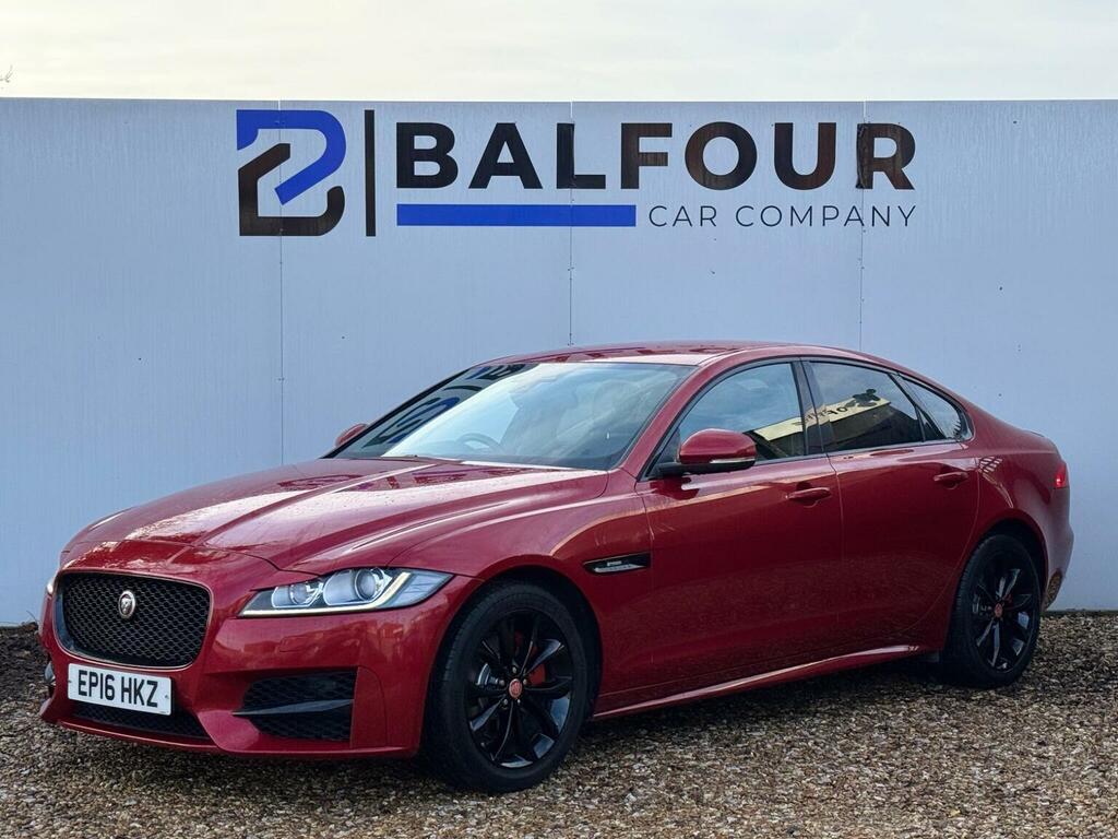 Jaguar XF 2.0D R-sport Euro 6 Ss EP16HKZ Red #3