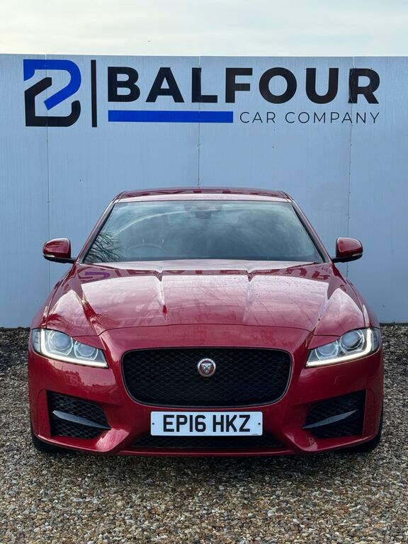 Jaguar XF 2.0D R-sport Euro 6 Ss EP16HKZ Red #2
