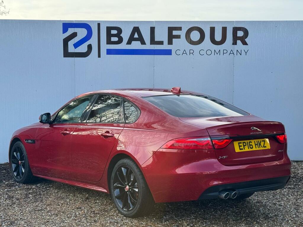 Jaguar XF 2.0D R-sport Euro 6 Ss EP16HKZ Red #4