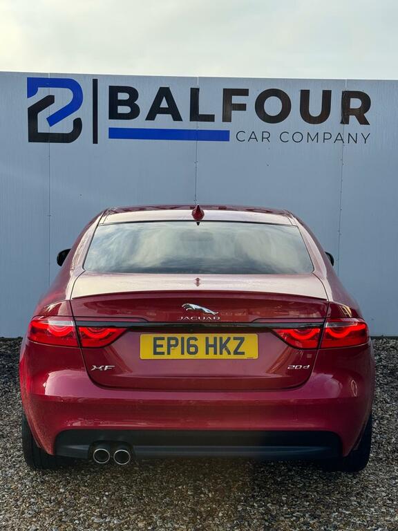 Jaguar XF 2.0D R-sport Euro 6 Ss EP16HKZ Red #5