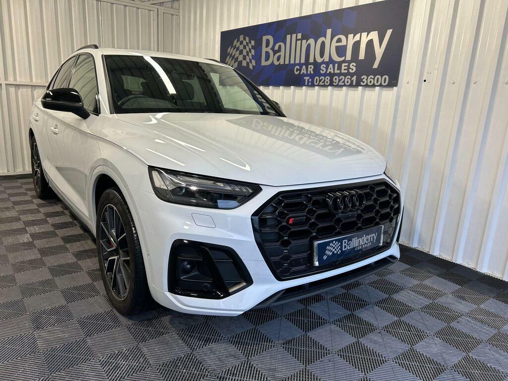 Audi SQ5 3.0 Tdi V6 Black Edition Sportback Tiptronic Quatt White #3