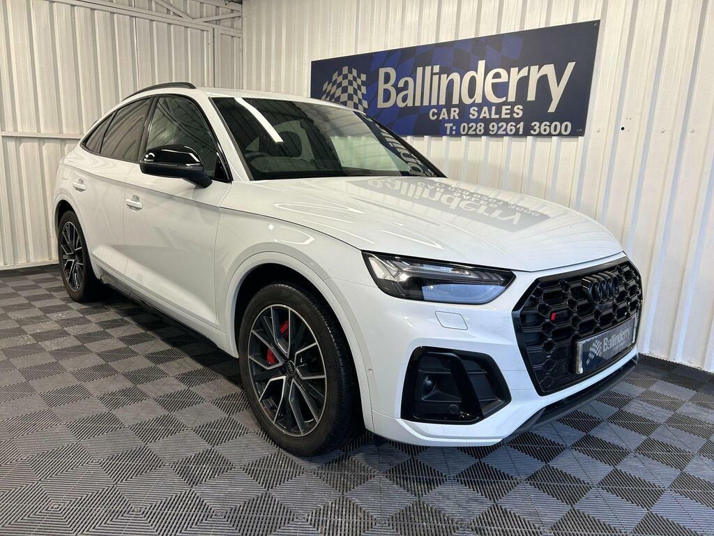 Audi SQ5 3.0 Tdi V6 Black Edition Sportback Tiptronic Quatt White