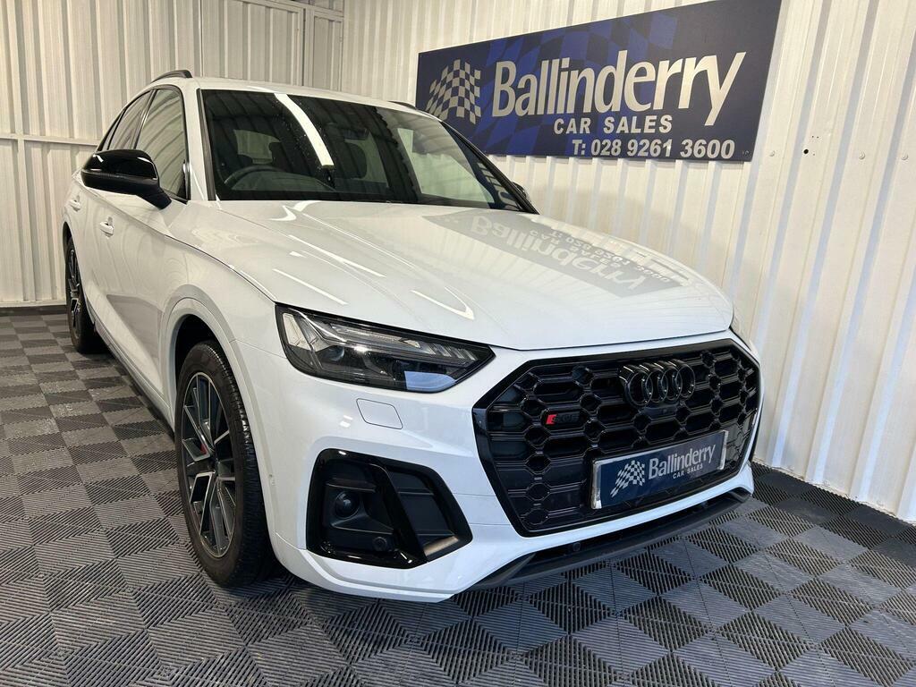 Audi SQ5 3.0 Tdi V6 Black Edition Sportback Tiptronic Quatt White #5
