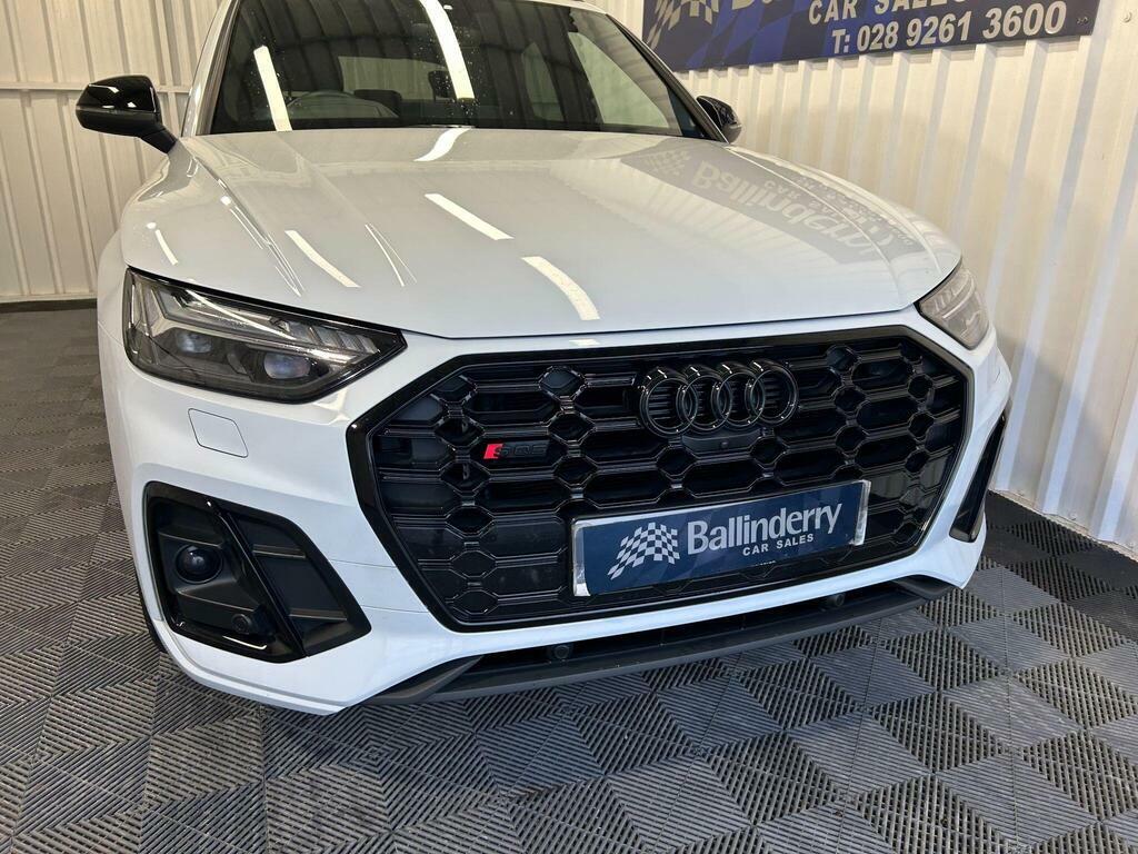 Audi SQ5 3.0 Tdi V6 Black Edition Sportback Tiptronic Quatt White #4