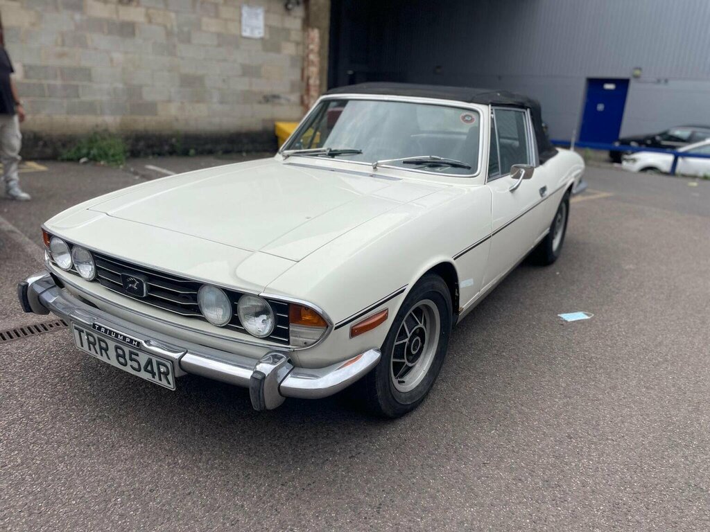 Triumph Stag 3.0 2dr TRR854R White