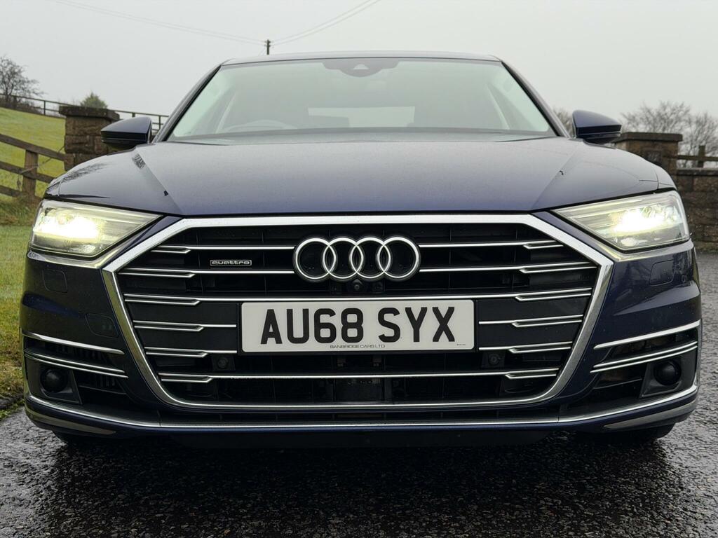 Audi A8 3.0 Tdi V6 50 Tiptronic Quattro Euro 6 Ss AU68SYX Blue #3