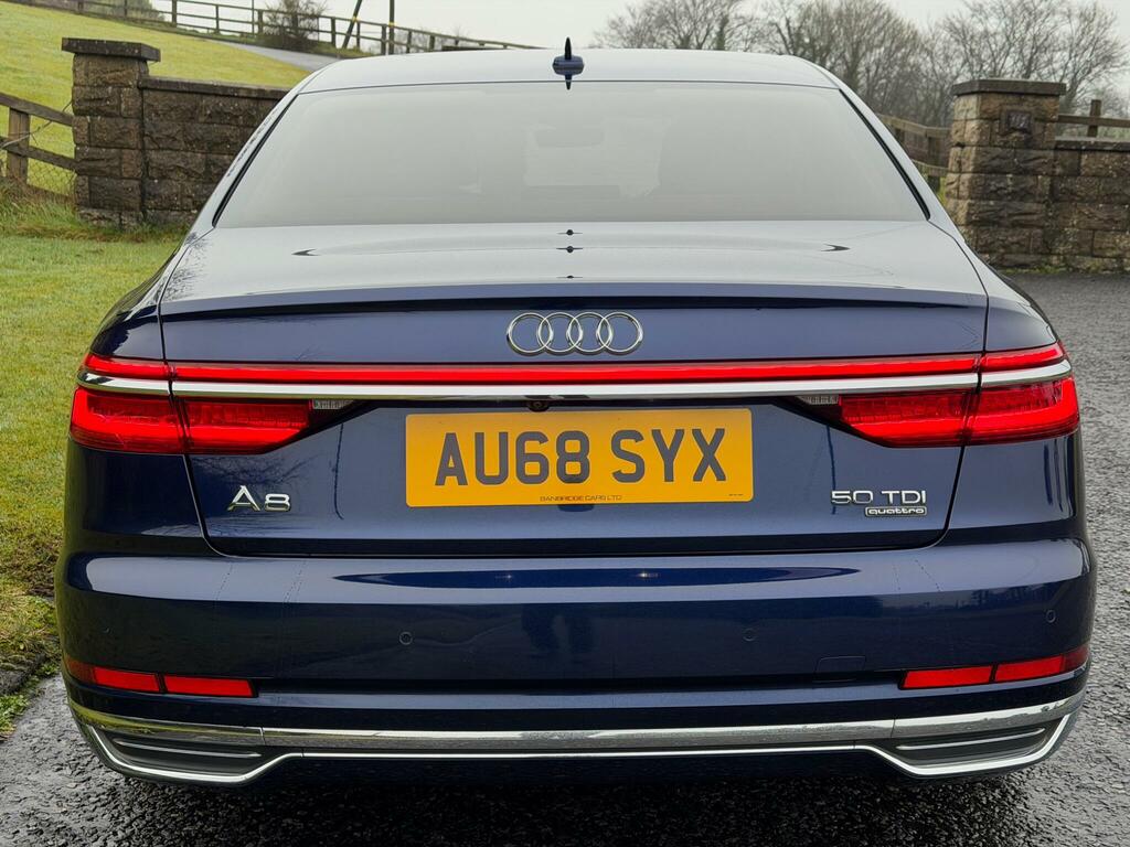 Audi A8 3.0 Tdi V6 50 Tiptronic Quattro Euro 6 Ss AU68SYX Blue #6