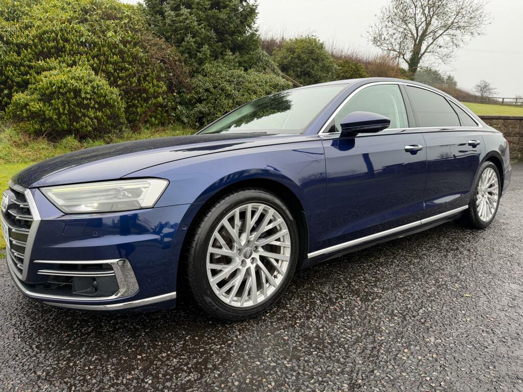 Audi A8 3.0 Tdi V6 50 Tiptronic Quattro Euro 6 Ss AU68SYX Blue #4