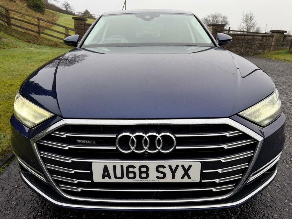 Audi A8 3.0 Tdi V6 50 Tiptronic Quattro Euro 6 Ss AU68SYX Blue #2